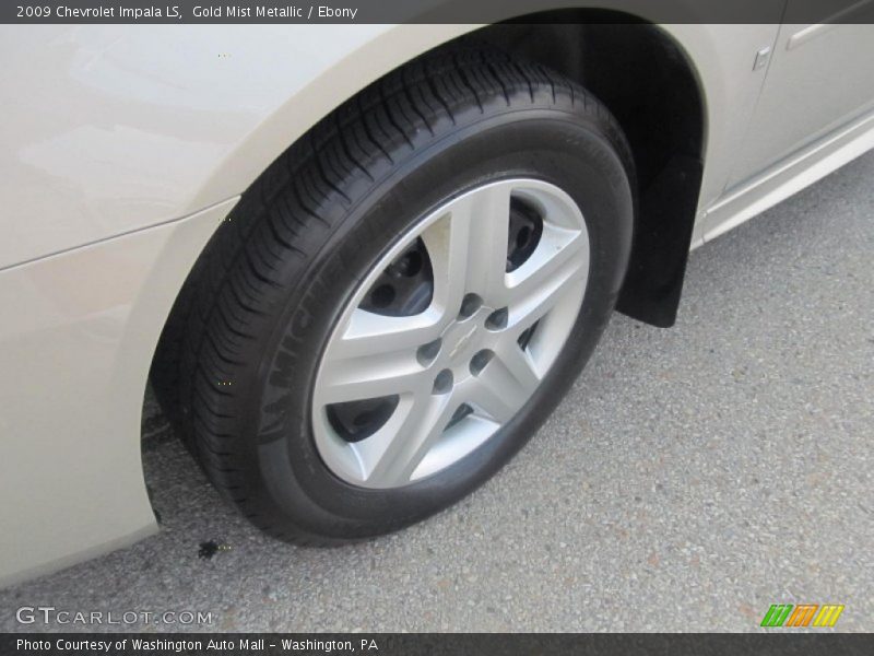 Gold Mist Metallic / Ebony 2009 Chevrolet Impala LS
