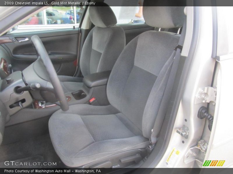 Gold Mist Metallic / Ebony 2009 Chevrolet Impala LS