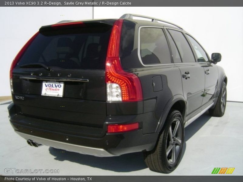 Savile Grey Metallic / R-Design Calcite 2013 Volvo XC90 3.2 R-Design