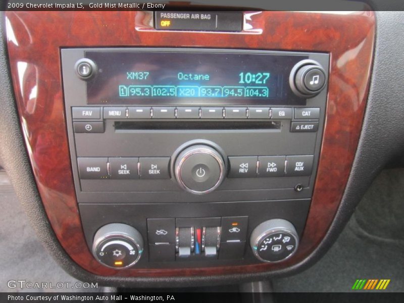 Gold Mist Metallic / Ebony 2009 Chevrolet Impala LS