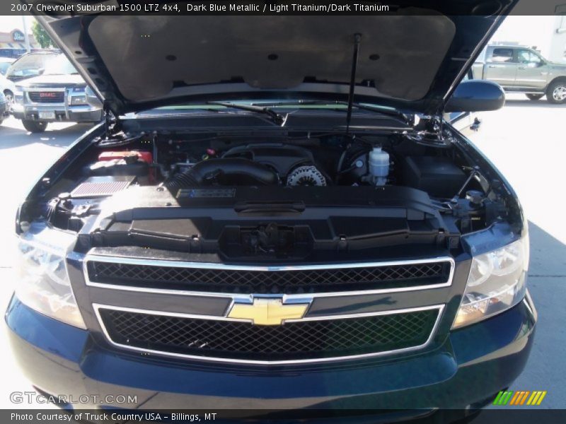 Dark Blue Metallic / Light Titanium/Dark Titanium 2007 Chevrolet Suburban 1500 LTZ 4x4
