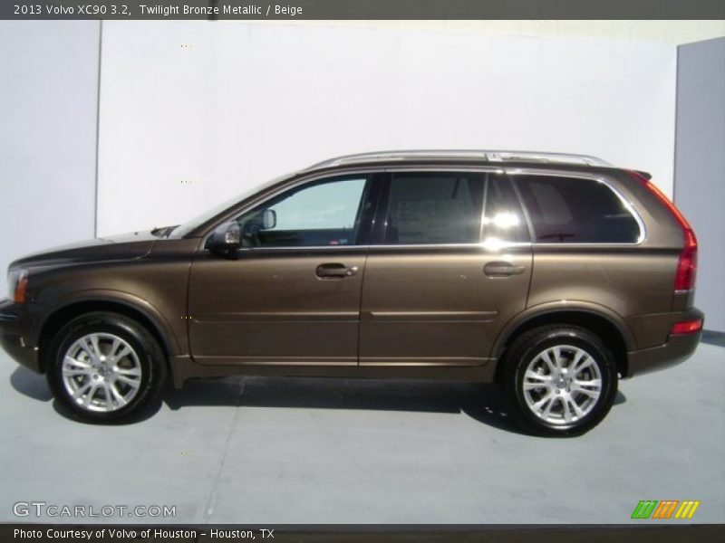 Twilight Bronze Metallic / Beige 2013 Volvo XC90 3.2