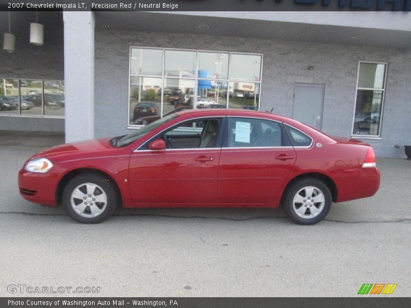 Precision Red / Neutral Beige 2007 Chevrolet Impala LT