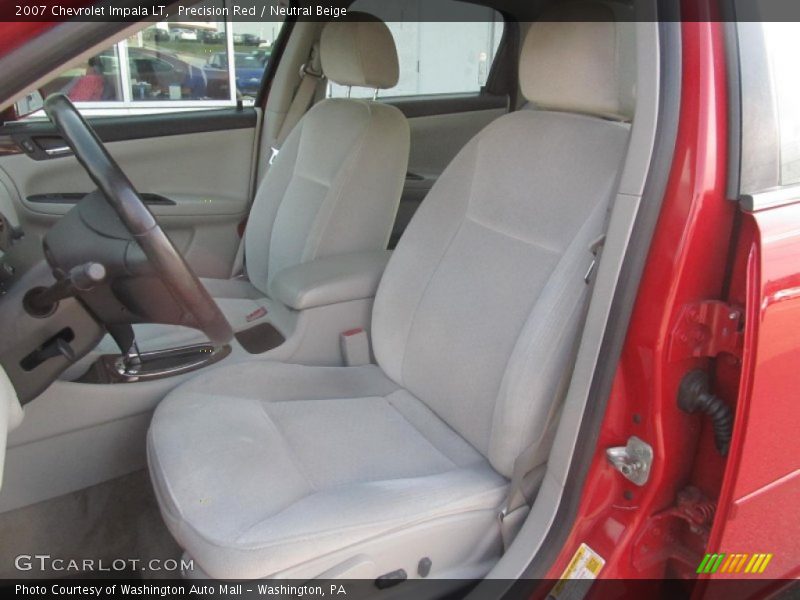 Precision Red / Neutral Beige 2007 Chevrolet Impala LT