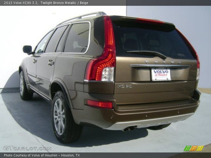 Twilight Bronze Metallic / Beige 2013 Volvo XC90 3.2