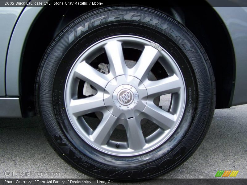 Stone Gray Metallic / Ebony 2009 Buick LaCrosse CXL