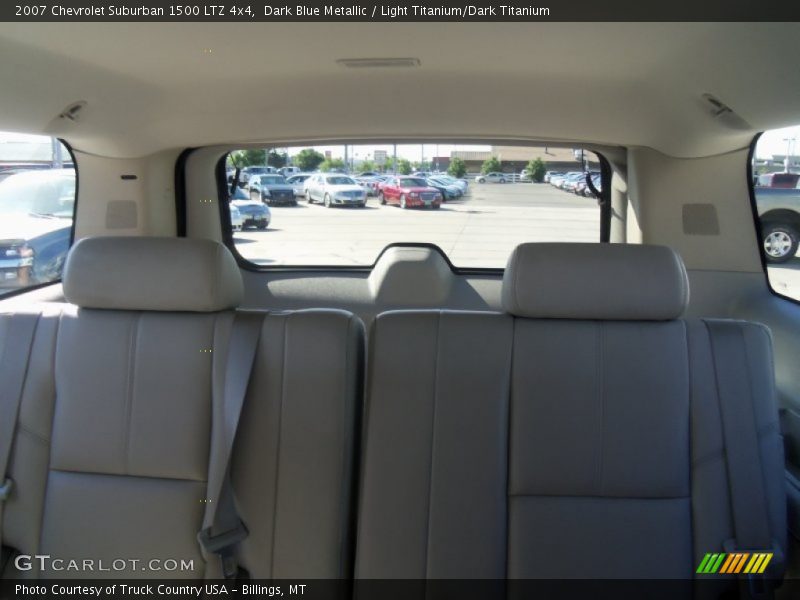 Dark Blue Metallic / Light Titanium/Dark Titanium 2007 Chevrolet Suburban 1500 LTZ 4x4