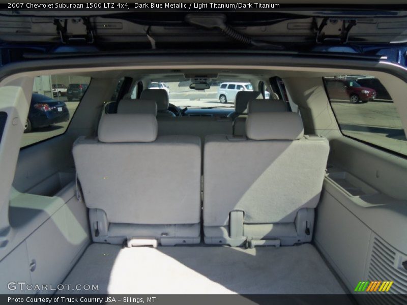 Dark Blue Metallic / Light Titanium/Dark Titanium 2007 Chevrolet Suburban 1500 LTZ 4x4
