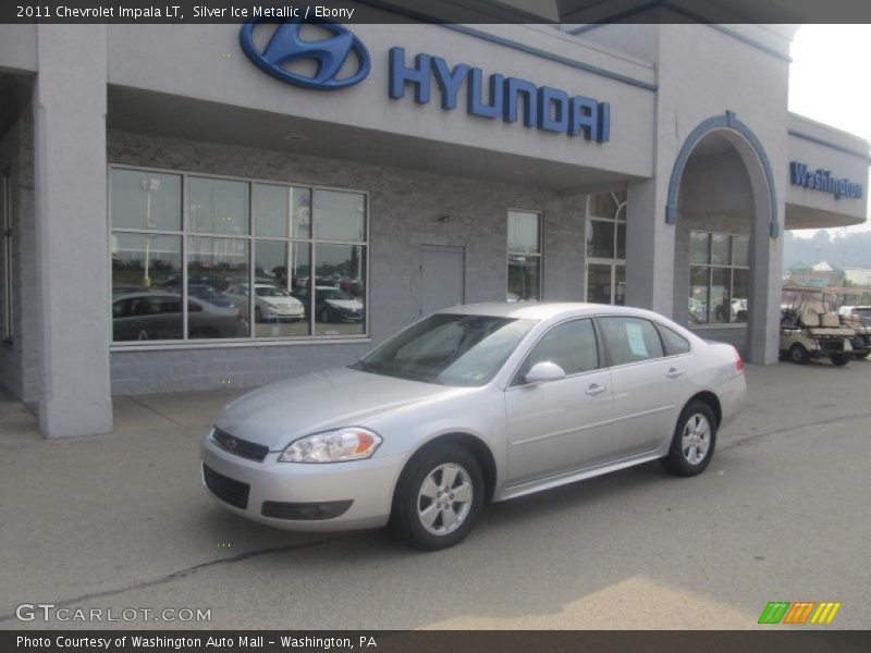 Silver Ice Metallic / Ebony 2011 Chevrolet Impala LT