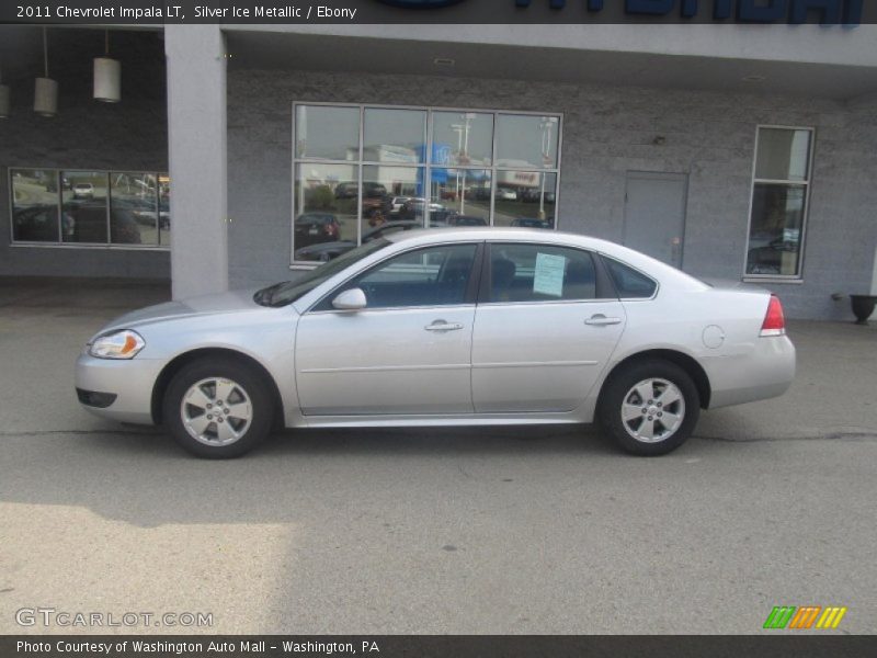 Silver Ice Metallic / Ebony 2011 Chevrolet Impala LT