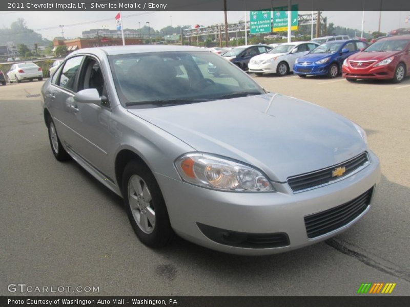 Silver Ice Metallic / Ebony 2011 Chevrolet Impala LT