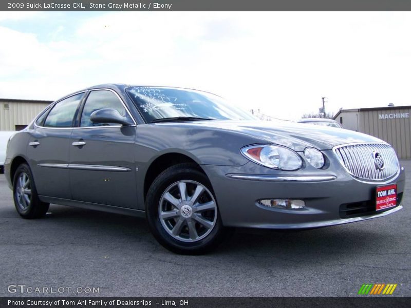 Stone Gray Metallic / Ebony 2009 Buick LaCrosse CXL