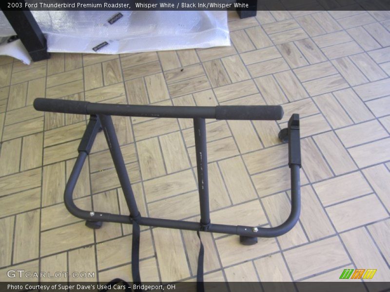 Whisper White / Black Ink/Whisper White 2003 Ford Thunderbird Premium Roadster