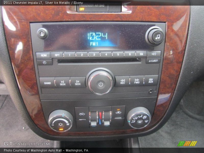 Silver Ice Metallic / Ebony 2011 Chevrolet Impala LT