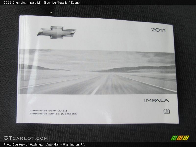 Silver Ice Metallic / Ebony 2011 Chevrolet Impala LT