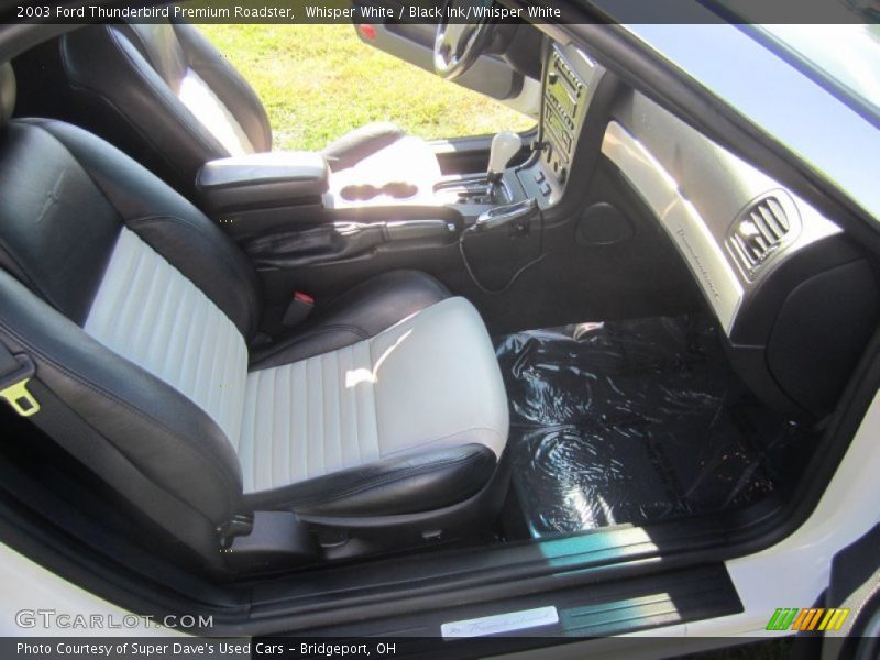 Front Seat of 2003 Thunderbird Premium Roadster