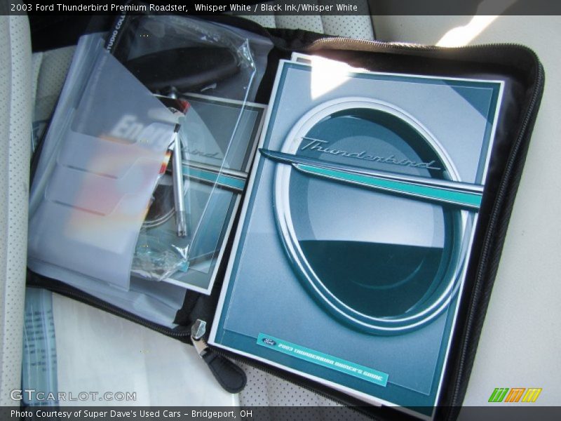 Books/Manuals of 2003 Thunderbird Premium Roadster