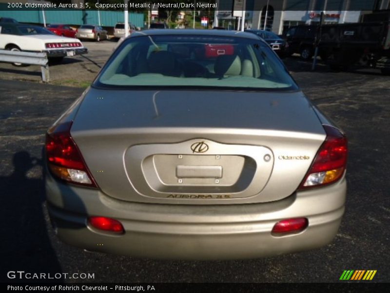 Cappuccino Metallic / Neutral/Dark Neutral 2002 Oldsmobile Aurora 3.5