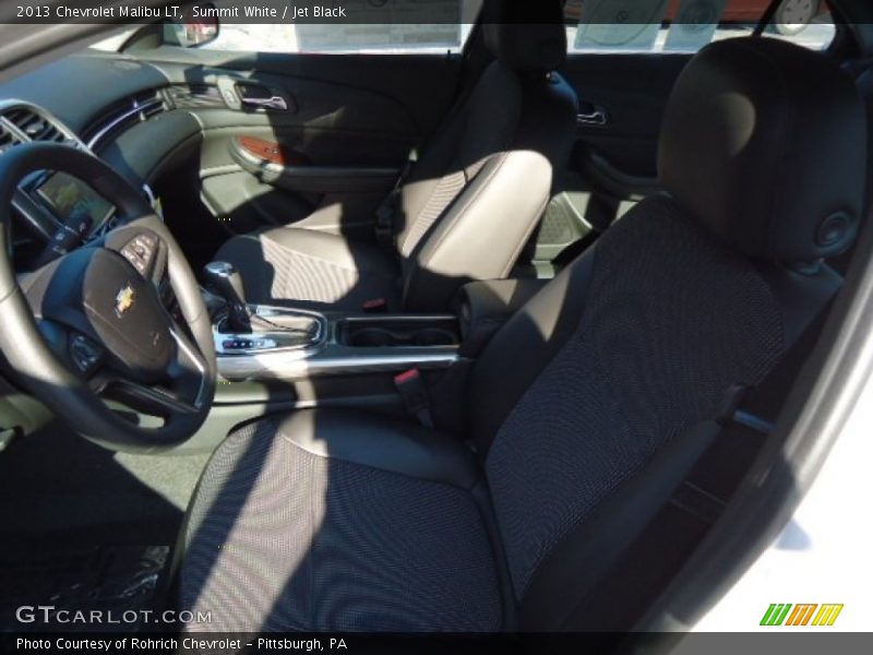 Summit White / Jet Black 2013 Chevrolet Malibu LT