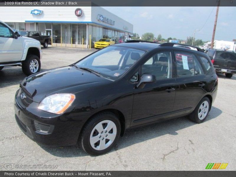 Shadow Black / Black 2009 Kia Rondo LX