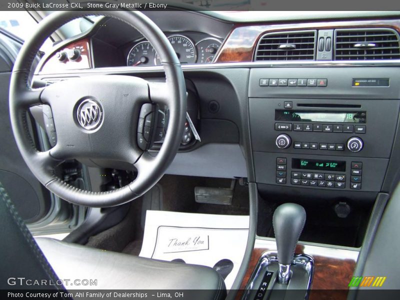 Stone Gray Metallic / Ebony 2009 Buick LaCrosse CXL