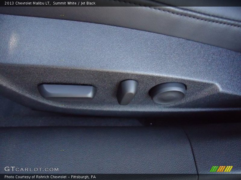 Summit White / Jet Black 2013 Chevrolet Malibu LT