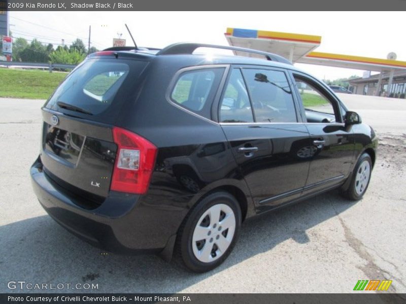 Shadow Black / Black 2009 Kia Rondo LX