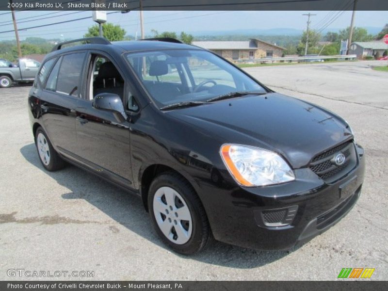 Shadow Black / Black 2009 Kia Rondo LX