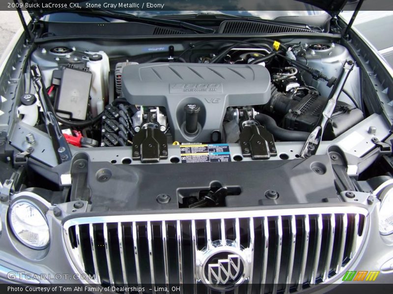 Stone Gray Metallic / Ebony 2009 Buick LaCrosse CXL