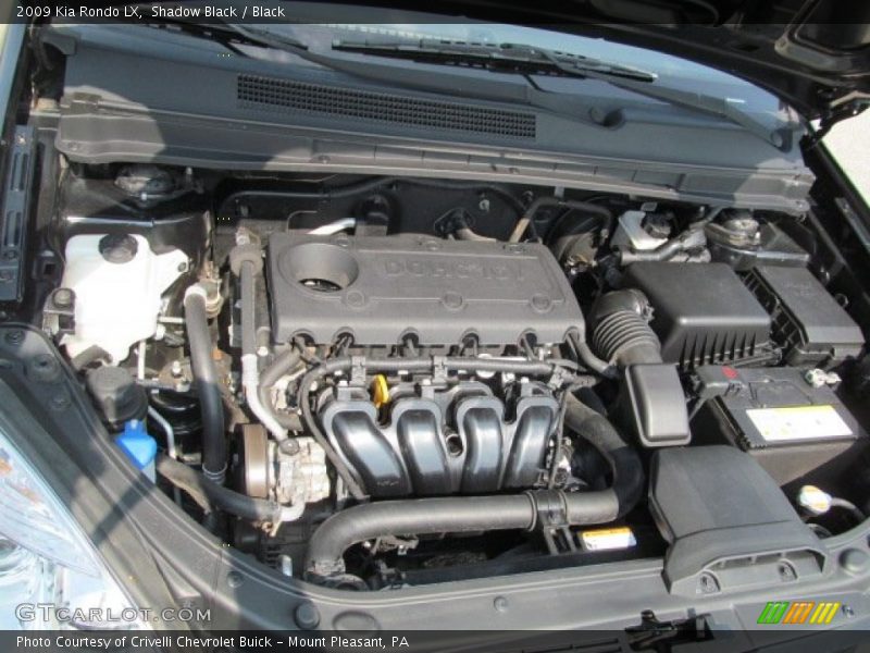 Shadow Black / Black 2009 Kia Rondo LX