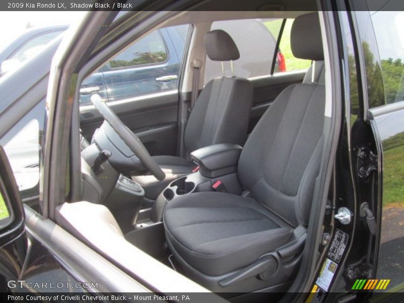 Shadow Black / Black 2009 Kia Rondo LX