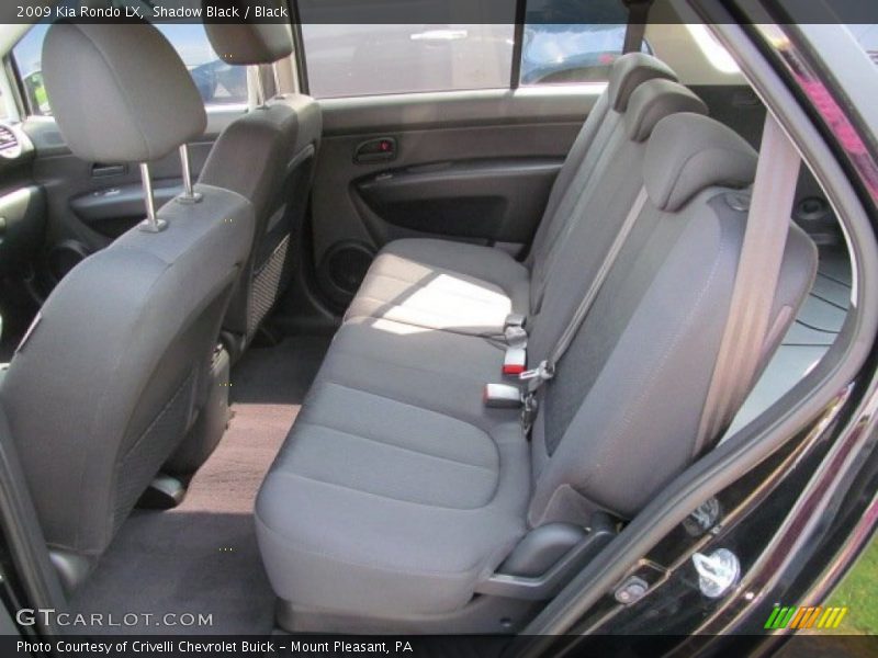 Shadow Black / Black 2009 Kia Rondo LX
