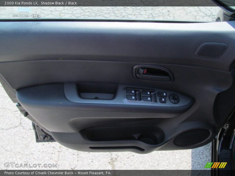Shadow Black / Black 2009 Kia Rondo LX