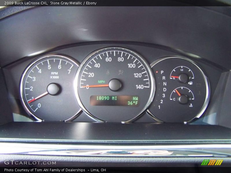 Stone Gray Metallic / Ebony 2009 Buick LaCrosse CXL