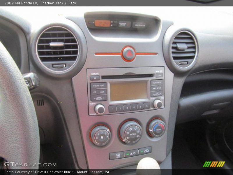 Shadow Black / Black 2009 Kia Rondo LX