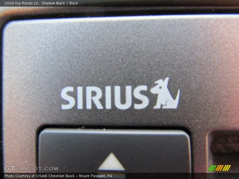 Shadow Black / Black 2009 Kia Rondo LX