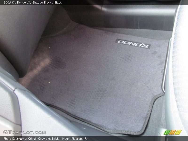 Shadow Black / Black 2009 Kia Rondo LX