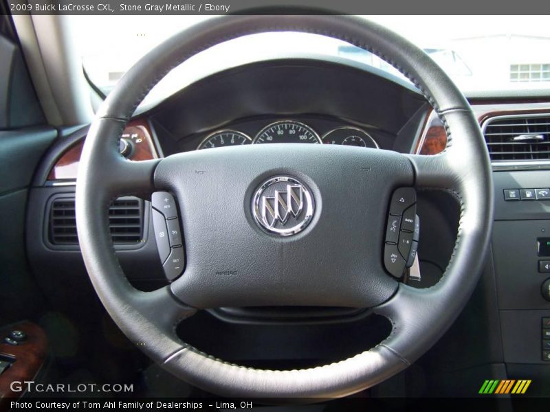 Stone Gray Metallic / Ebony 2009 Buick LaCrosse CXL
