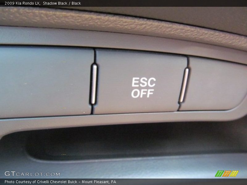 Shadow Black / Black 2009 Kia Rondo LX