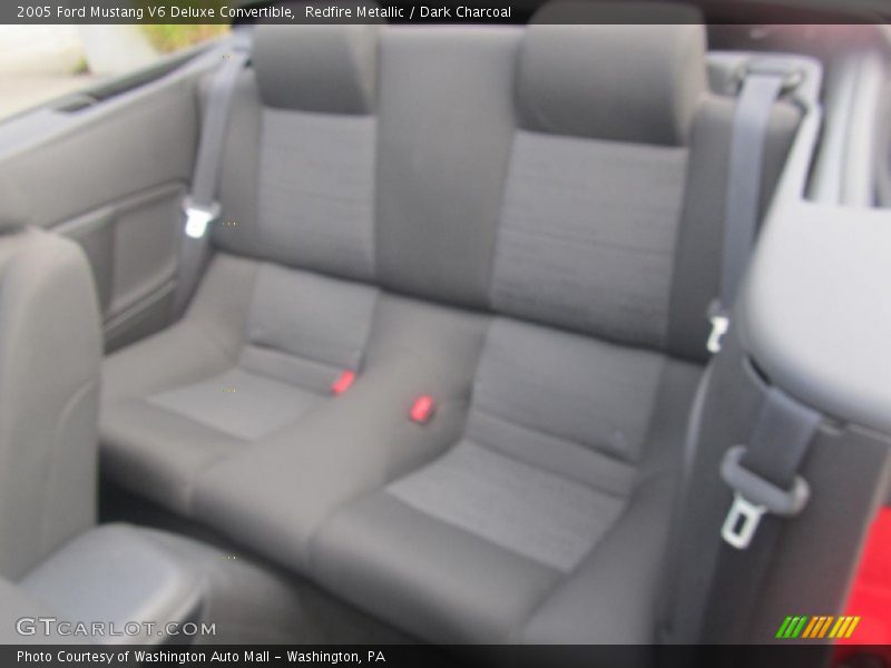 Redfire Metallic / Dark Charcoal 2005 Ford Mustang V6 Deluxe Convertible