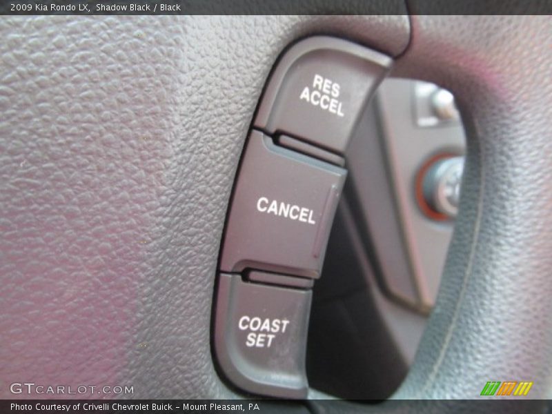 Shadow Black / Black 2009 Kia Rondo LX
