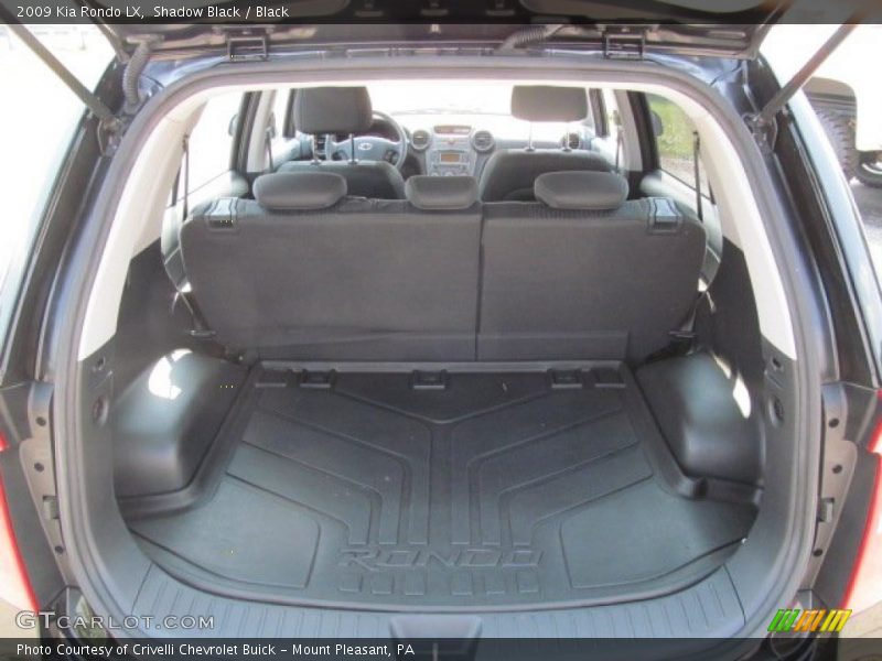 Shadow Black / Black 2009 Kia Rondo LX