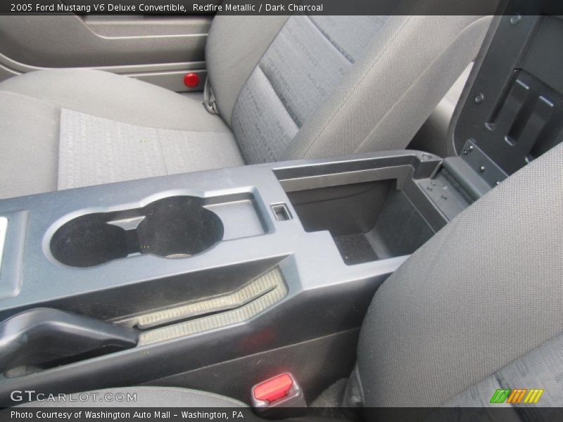 Redfire Metallic / Dark Charcoal 2005 Ford Mustang V6 Deluxe Convertible