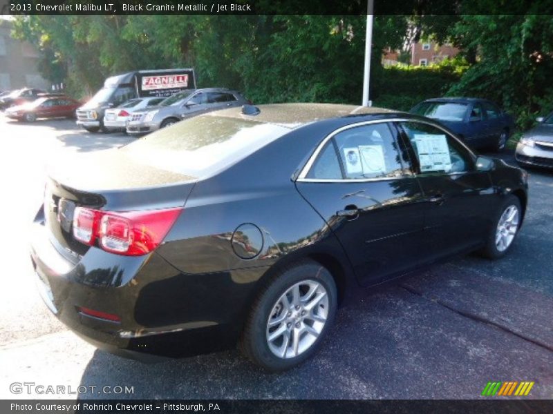 Black Granite Metallic / Jet Black 2013 Chevrolet Malibu LT