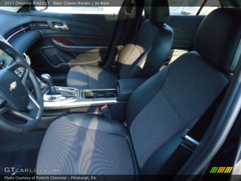 Black Granite Metallic / Jet Black 2013 Chevrolet Malibu LT