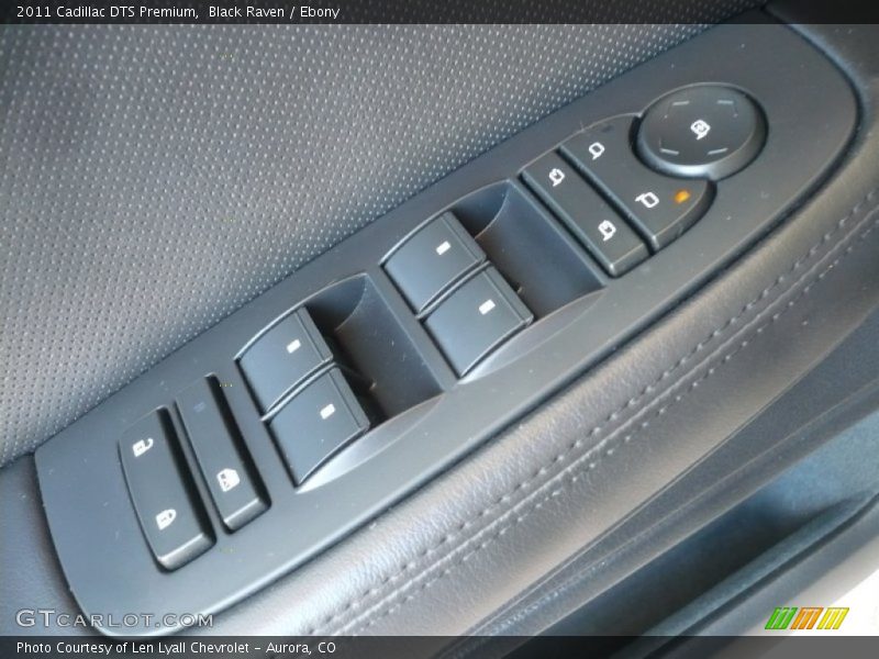 Black Raven / Ebony 2011 Cadillac DTS Premium