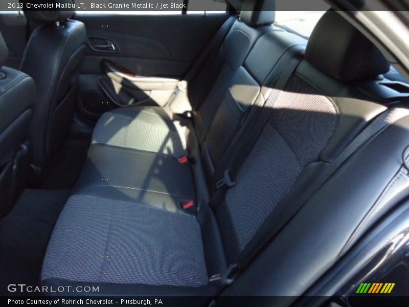 Black Granite Metallic / Jet Black 2013 Chevrolet Malibu LT