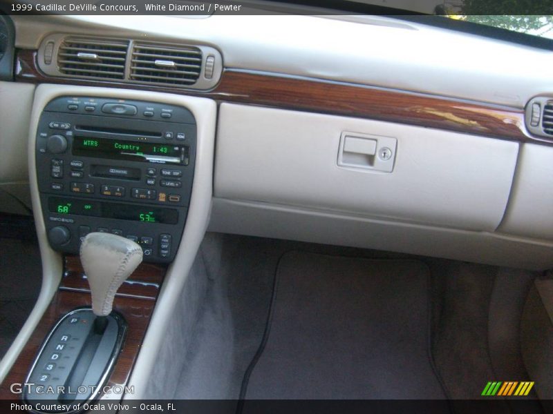 White Diamond / Pewter 1999 Cadillac DeVille Concours