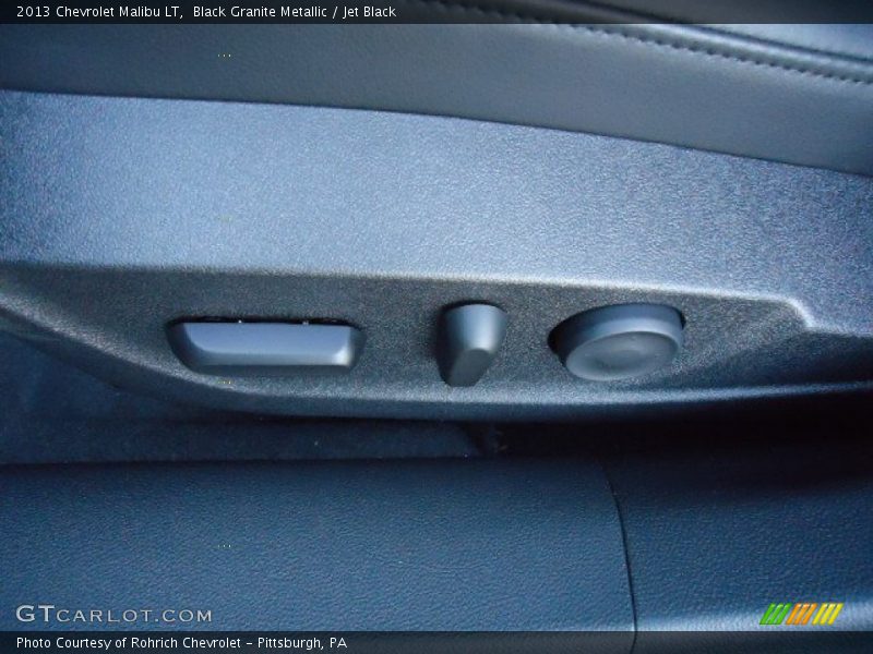 Black Granite Metallic / Jet Black 2013 Chevrolet Malibu LT