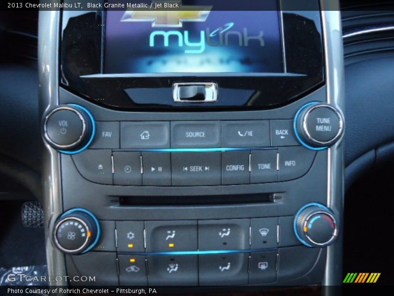 Black Granite Metallic / Jet Black 2013 Chevrolet Malibu LT